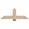 Ekena Millwork Eugene Smooth Timber Gable Bracket, Douglas Fir, 48"W x 18"H x 5 1/2"D x 5 1/2"F, 9/12 Pitch GBW048X18X0606EUG00SDF - alternate 1